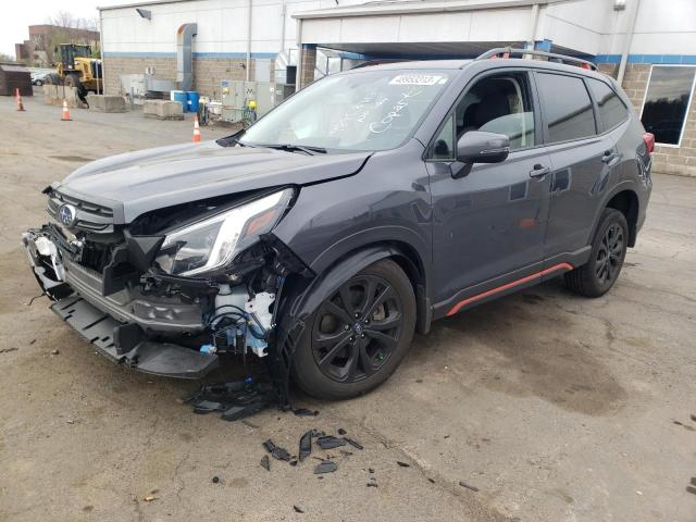 SUBARU FORESTER S 2022 with VIN JF2SKAJC3NH492468 - Photo from auction