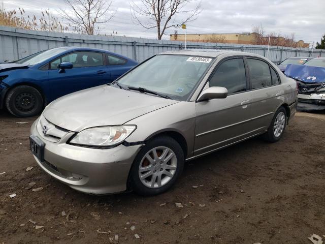 HONDA CIVIC LX 2005 with VIN 2HGES16635H033273 - Photo from auction