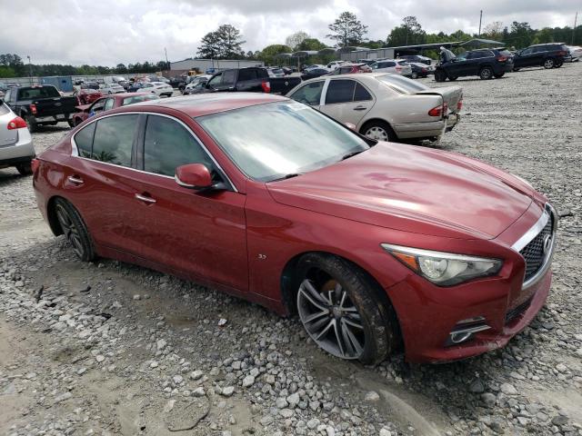 Photo 4 from auction – 2014 INFINITI Q50 BASE with VIN JN1BV7AP0EM693430