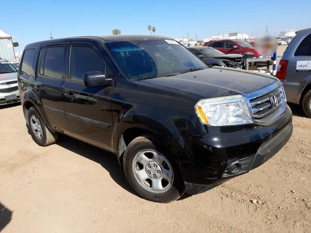 Photo 4 from auction – 2013 HONDA PILOT LX with VIN 5FNYF3H24DB037522