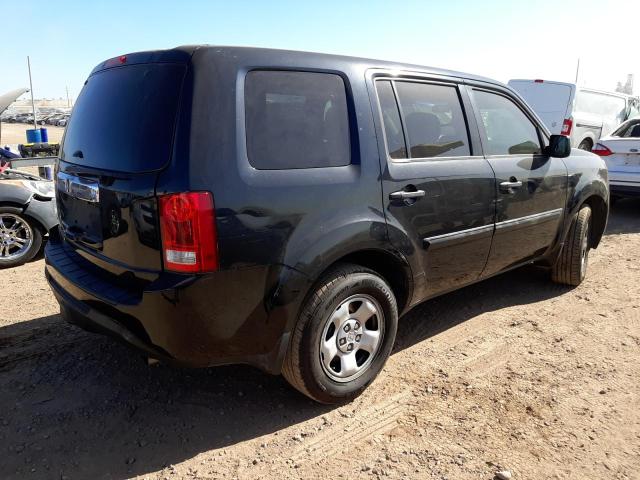 Photo 3 from auction – 2013 HONDA PILOT LX with VIN 5FNYF3H24DB037522