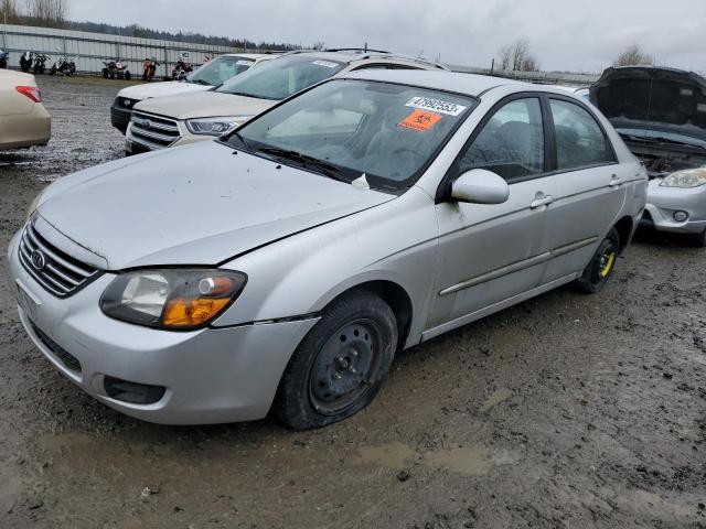KIA SPECTRA EX 2009 with VIN KNAFE222695639177 - Photo from auction