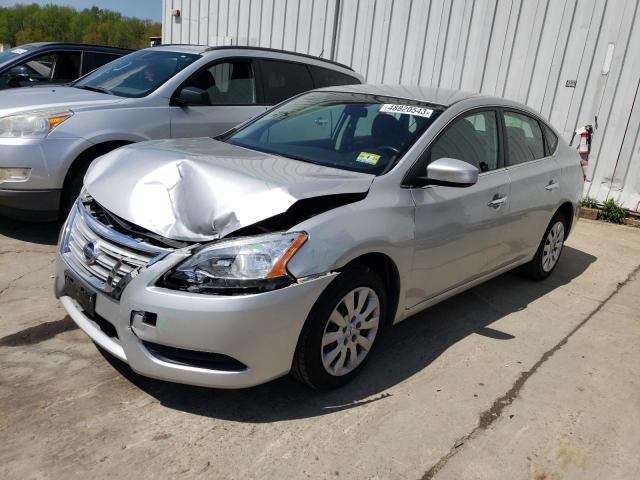NISSAN SENTRA S 2015 with VIN 3N1AB7AP2FY348015 - Photo from auction