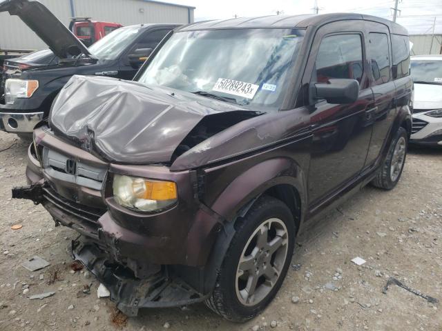 HONDA ELEMENT SC 2007 with VIN 5J6YH18957L003239 - Photo from auction
