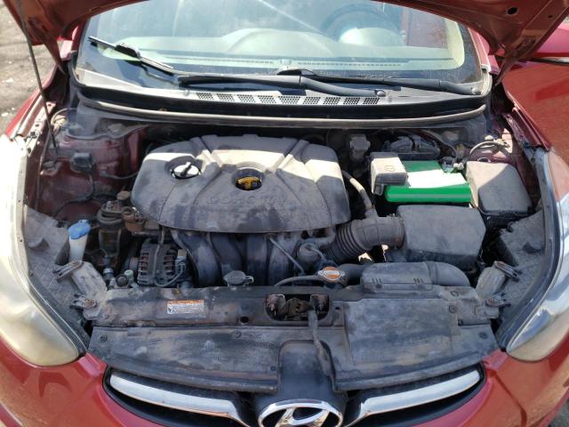 Photo 11 from auction – 2012 HYUNDAI ELANTRA GL with VIN 5NPDH4AE1CH099351