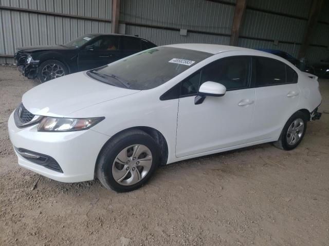 HONDA CIVIC LX 2015 with VIN 19XFB2F55FE081838 - Photo from auction
