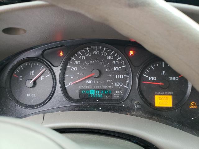 Photo 9 from auction – 2003 CHEVROLET IMPALA with VIN 2G1WF52E739386319