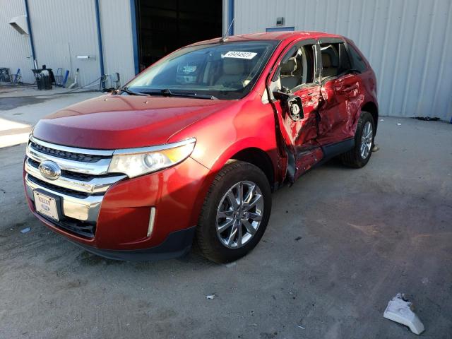 FORD EDGE SEL 2013 with VIN 2FMDK3JC7DBB63315 - Photo from auction