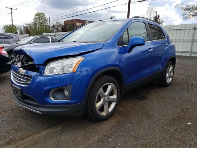 CHEVROLET TRAX LTZ 2016 with VIN KL7CJRSBXGB582214 - Photo from auction