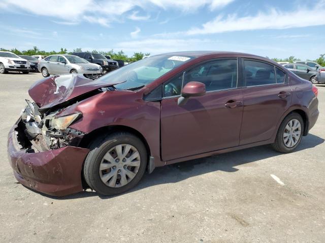 Zdjęcie 1 z aukcji – 2012 HONDA CIVIC LX z VIN 2HGFB2F56CH555653