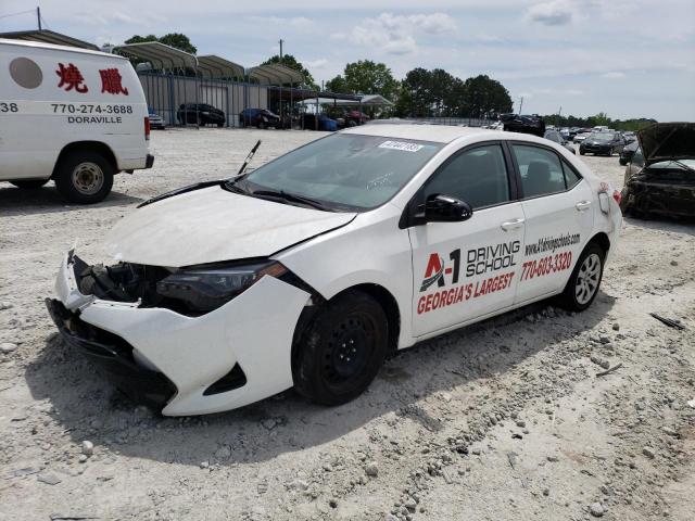 TOYOTA COROLLA L 2018 with VIN 5YFBURHE7JP837319 - Photo from auction