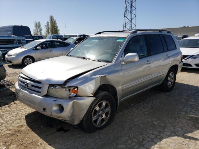 TOYOTA HIGHLANDER 2005 with VIN JTEDP21A050076417 - Photo from auction