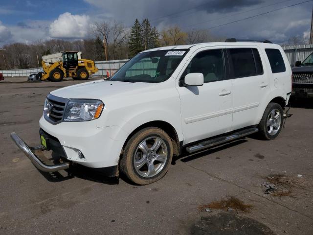 HONDA PILOT EXL 2015 with VIN 5FNYF4H50FB046253 - Photo from auction