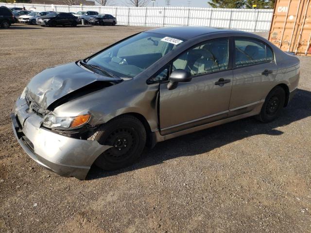 HONDA CIVIC DX 2008 with VIN 2HGFA16228H109347 - Photo from auction