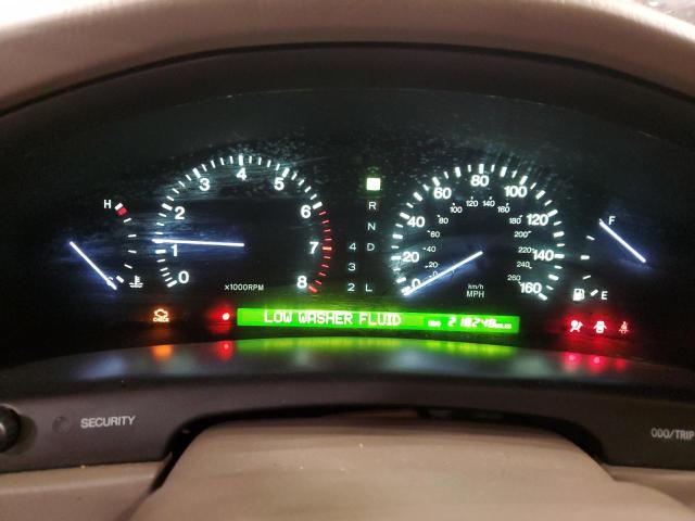 Photo 9 from auction – 2000 LEXUS LS 400 with VIN JT8BH28F8Y0176410