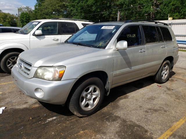 TOYOTA HIGHLANDER 2005 with VIN JTEGD21A850112554 - Photo from auction