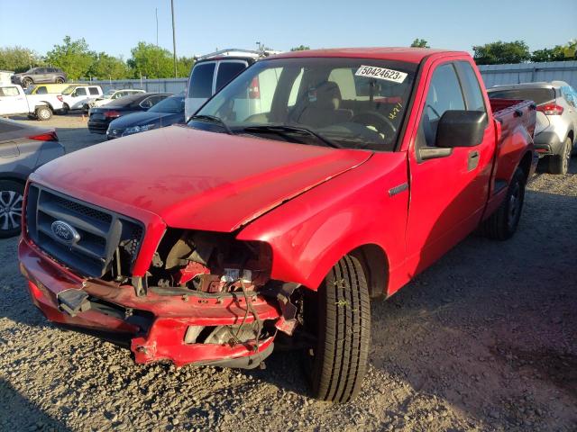 FORD F150 2005 with VIN 1FTRF02225KD04771 - Photo from auction