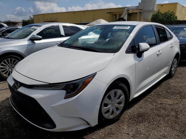 TOYOTA COROLLA L 2020 with VIN 5YFDPRAE9LP054225 - Photo from auction