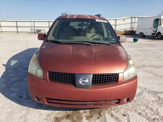 Photo 5 from auction – 2005 NISSAN QUEST S with VIN 5N1BV28U15N130470
