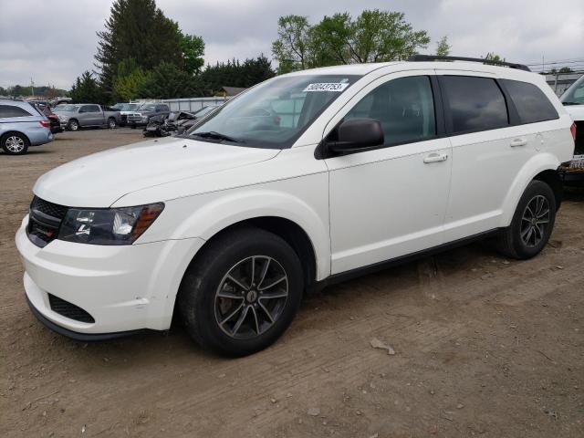 DODGE JOURNEY SE 2018 with VIN 3C4PDCAB2JT183037 - Photo from auction