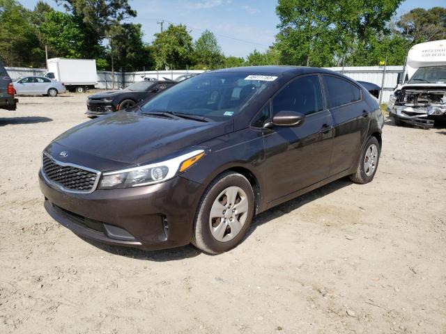 KIA FORTE LX 2017 with VIN 3KPFK4A73HE035058 - Photo from auction