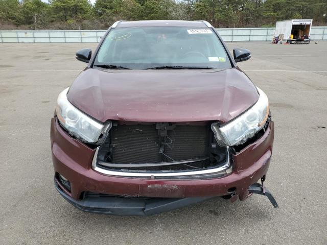Photo 5 from auction – 2015 TOYOTA HIGHLANDER with VIN 5TDJKRFH4FS215001