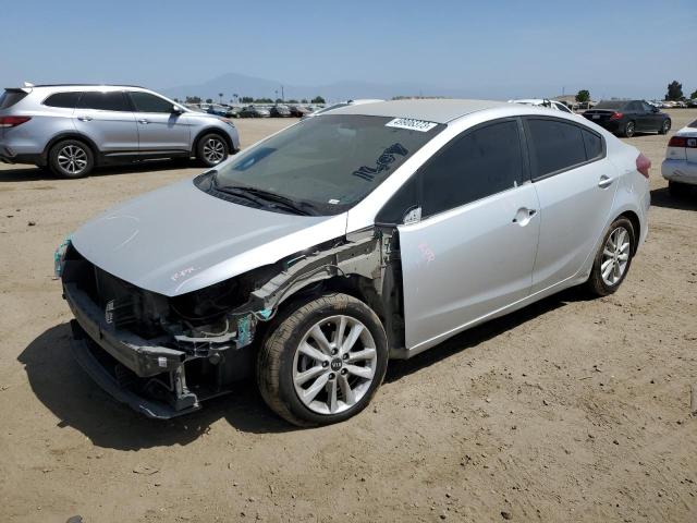 KIA FORTE LX 2017 with VIN 3KPFL4A72HE151607 - Photo from auction