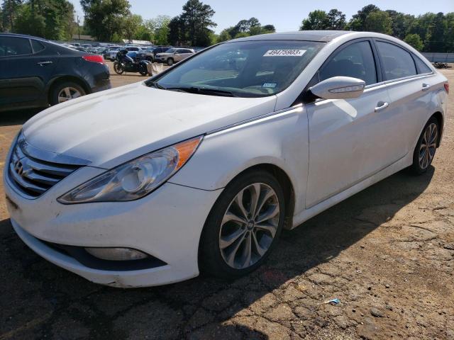 HYUNDAI SONATA SE 2014 with VIN 5NPEC4AB8EH813357 - Photo from auction