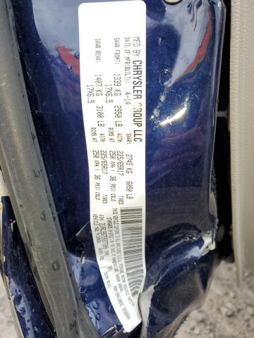 Photo 14 from auction – 2014 CHRYSLER TOWN & COU with VIN 2C4RC1BG7ER377209
