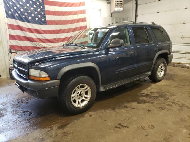 DODGE DURANGO SP 2003 with VIN 1D4HS38Z13F606932 - Photo from auction