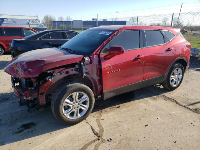 CHEVROLET BLAZER 2LT 2021 with VIN 3GNKBCR48MS572336 - Photo from auction