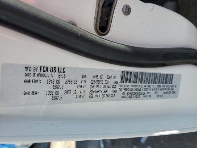 Photo 14 from auction – 2016 DODGE JOURNEY SX with VIN 3C4PDCBB1GT110734