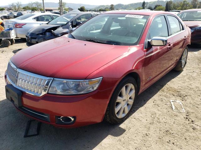 LINCOLN MKZ 2008 with VIN 3LNHM26T28R646507 - Photo from auction