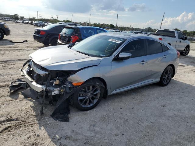 HONDA CIVIC EX 2020 with VIN 19XFC1F34LE212890 - Photo from auction