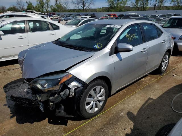 TOYOTA COROLLA L 2014 with VIN 5YFBURHEXEP129281 - Photo from auction