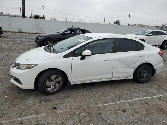 HONDA CIVIC LX 2013 with VIN 19XFB2F56DE042981 - Photo from auction