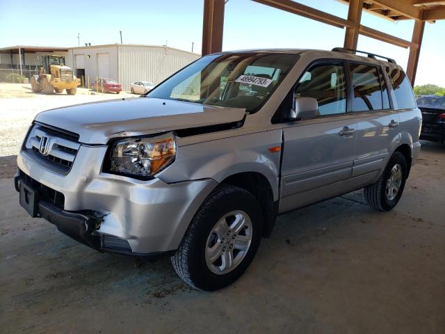 HONDA PILOT VP 2008 with VIN 5FNYF28258B017893 - Photo from auction