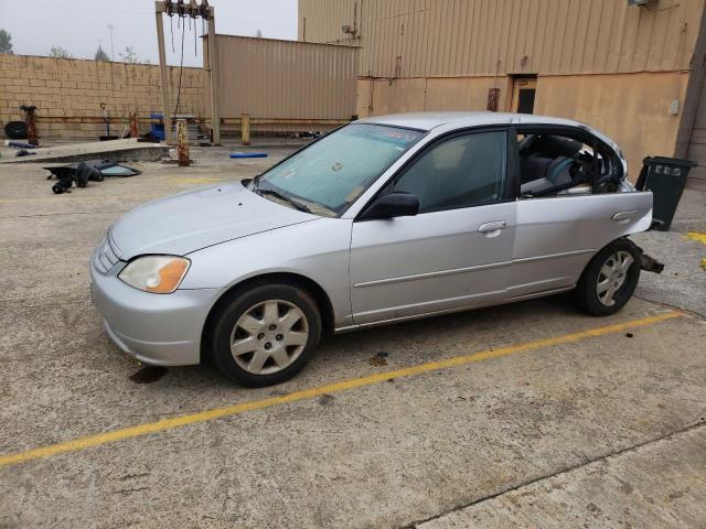 HONDA CIVIC LX 2002 with VIN 1HGES15602L048099 - Photo from auction