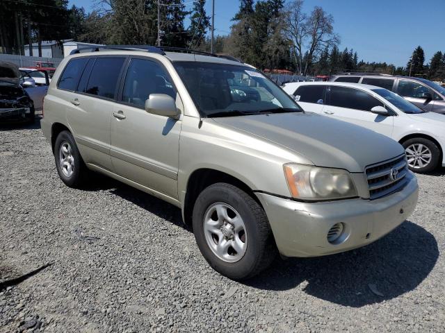 Photo 4 from auction – 2003 TOYOTA HIGHLANDER with VIN JTEGD21A830073185