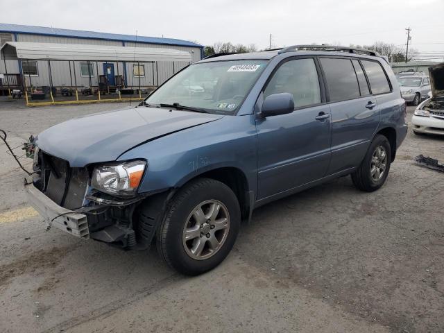 TOYOTA HIGHLANDER 2007 with VIN JTEDP21A370139836 - Photo from auction