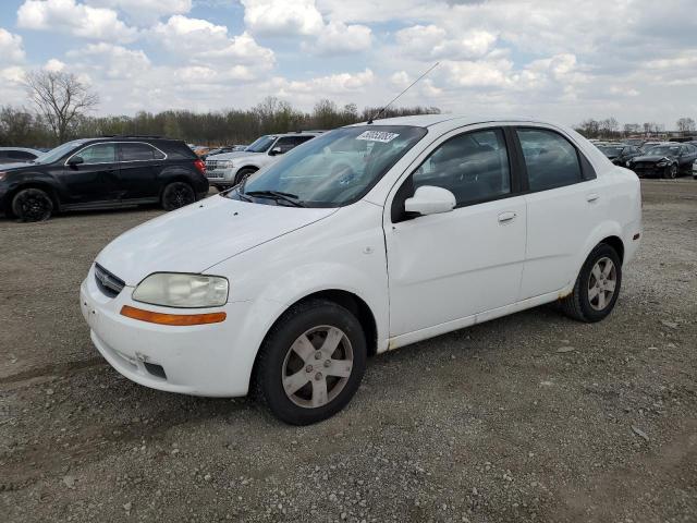 CHEVROLET AVEO BASE 2006 with VIN KL1TD56606B663731 - Photo from auction