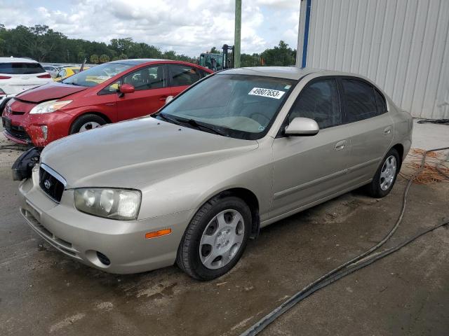 HYUNDAI ELANTRA GL 2002 with VIN KMHDN45D52U320346 - Photo from auction