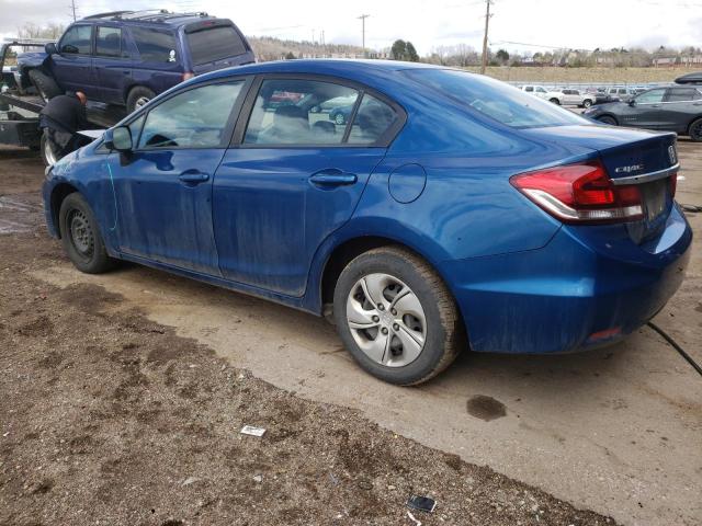 Photo 2 from auction – 2013 HONDA CIVIC LX with VIN 2HGFB2F58DH507363