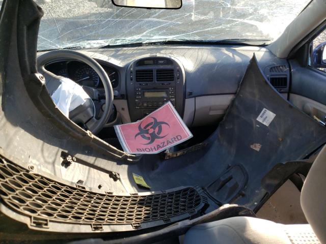 Photo 8 from auction – 2009 KIA SPECTRA EX with VIN KNAFE221795638188