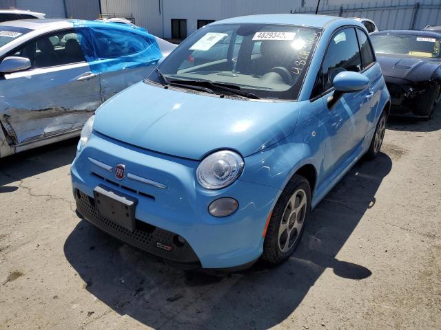 FIAT 500 ELECTR 2015 with VIN 3C3CFFGE7FT717804 - Photo from auction
