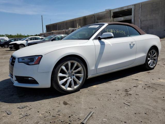 AUDI A5 PREMIUM 2014 with VIN WAULFAFHXEN008676 - Photo from auction
