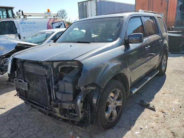 HONDA PILOT EXL 2013 with VIN 5FNYF4H54DB001278 - Photo from auction