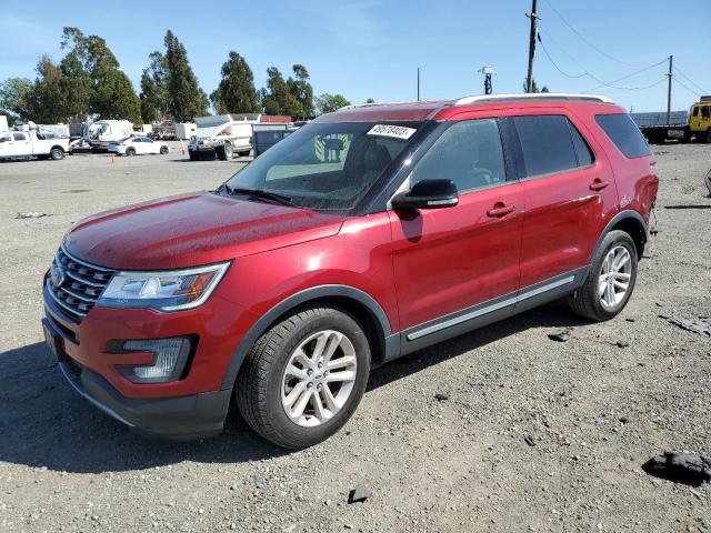 FORD EXPLORER X 2016 with VIN 1FM5K7DH9GGD14462 - Photo from auction