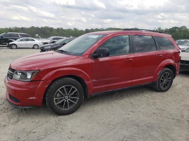 DODGE JOURNEY SE 2018 with VIN 3C4PDCAB5JT382387 - Photo from auction