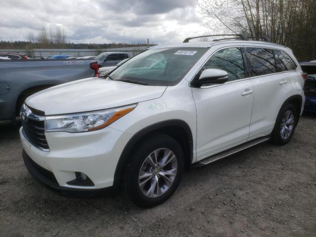 TOYOTA HIGHLANDER 2015 with VIN 5TDJKRFH7FS222606 - Photo from auction